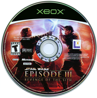 Star Wars: Episode III Revenge of the Sith media 4 for Xbox